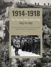 Omslag van De Eerste Wereldoorlog dag na dag