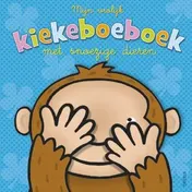 Omslag van Mijn vrolijk kiekeboeboek met snoezige dieren