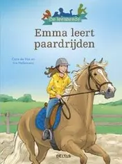 Omslag van De leesbende Emma leert paardrijden