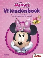 Omslag van Disney vriendenboek Minnie