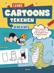 Omslag van Leuke cartoons tekenen