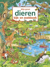 Omslag van Mijn groot dieren kijk- en zoekboek