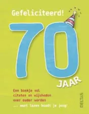 Omslag van Gefeliciteerd! 70 jaar