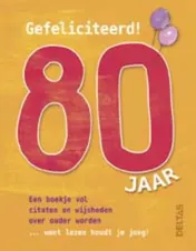 Omslag van Gefeliciteerd! 80 jaar