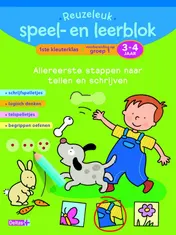 Omslag van 1ste kleuterklas; Voorbereiding op groep 1; 3-4 jaar