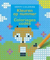 Omslag van Kleuren op nummer, coloriages codes