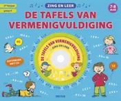 Omslag van Zing en leer de tafels van vermenigvuldiging met CD