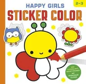 Omslag van Happy girls Sticker Color (2-3 j.)