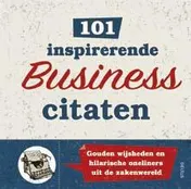 Omslag van 101 inspirerende business-citaten