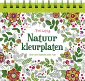 Omslag van Feel happy natuur kleurplaten