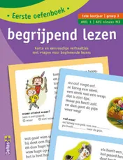 Omslag van Eerste oefenboek begrijpend lezen AVI:1 AVI nieuw:M3