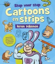 Omslag van Stap voor stap cartoons en strips