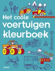 Omslag van Het coole voertuigen kleurboek