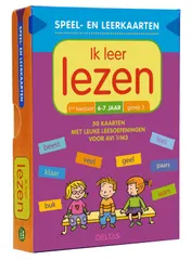 Omslag van Speel- en leerkaarten - Ik leer lezen (6-7 j.)