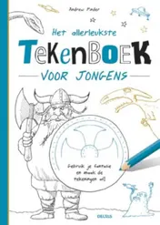 Omslag van Het allerleukste tekenboek voor jongens