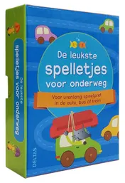 Omslag van De leukste spelletjes voor onderweg