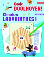 Omslag van Coole doolhoven! (+7 j.) / Chouettes Labyrinthes! (+7 ans)