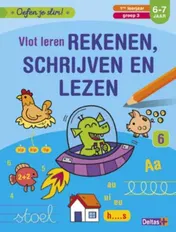 Omslag van Vlot leren rekenen, schrijven en lezen (6-7 j.)