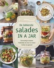 Omslag van De lekkerste salades in a jar