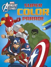 Omslag van Avengers assemble super color parade