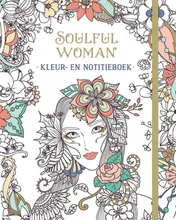 Omslag van Soulful woman kleur- en notitieboek