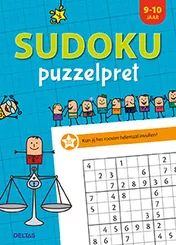Omslag van Sudoku puzzelpret (9-10 j.)