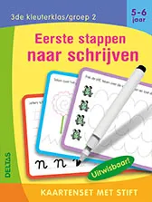 Omslag van Eerste stappen naar schrijven (5-6 j.)