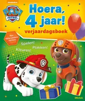 Omslag van Hoera, 4 jaar! Verjaardagsboek
