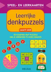 Omslag van Speel- en leerkaarten - Leerrijke denkpuzzels (vanaf 9 jaar)