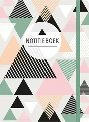 Omslag van Notitieboek (groot) - Triangles