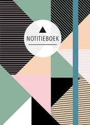 Omslag van Notitieboek (klein) - Triangles