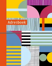 Omslag van Adresboek - Multicolor