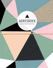 Omslag van Adresboek (groot) - Triangles