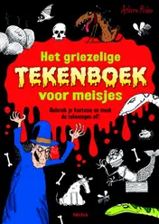 Omslag van Het griezelige tekenboek voor meisjes