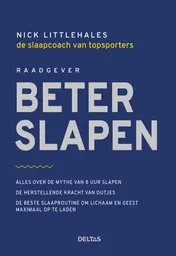 Omslag van Raadgever beter slapen