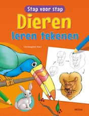 Omslag van Dieren leren tekenen