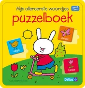 Omslag van Lange oortjes - Mijn allereerste woordjes puzzelboek (+2j.)