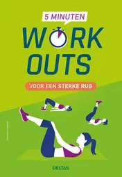 Omslag van 5 minuten work-outs voor een sterke rug
