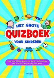 Omslag van Het grote quizboek voor kinderen