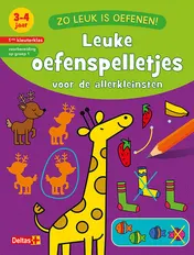 Omslag van Leuke oefenspelletjes voor de allerkleinsten (3-4 j.)