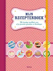 Omslag van Mijn receptenboek (rood)