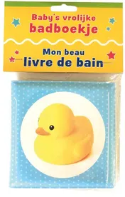 Omslag van Baby's vrolijke badboekje / Mon beau livre de bain