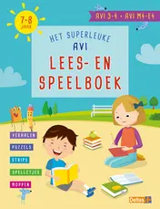 Omslag van Het superleuke AVI Lees- en speelboek (AVI 3-4 AVI M4-E4 7-8 jaar)