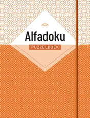 Omslag van Alfadoku Puzzelboek