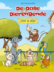 Omslag van De dolle dierenbende - Cavia in nood!