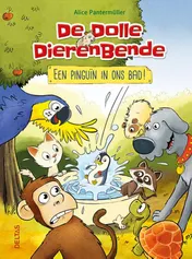 Omslag van De dolle dierenbende - Een pinguïn in ons bad!