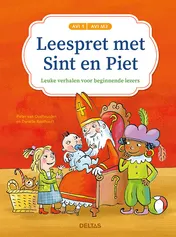 Omslag van Leespret met Sint en Piet