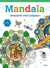 Omslag van Mandala - Kleurpret voor jongens