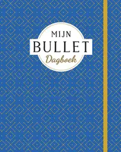 Omslag van Mijn bullet dagboek (donkerblauwe fond)