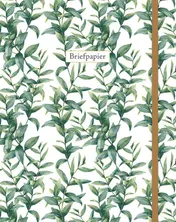 Omslag van Briefpapier leaves